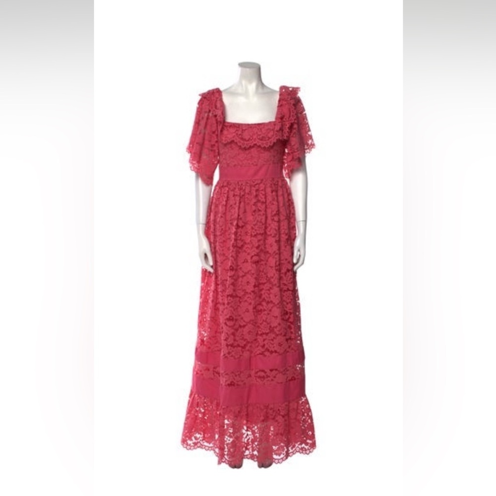 TWINSET Pink Lace Dress size XS